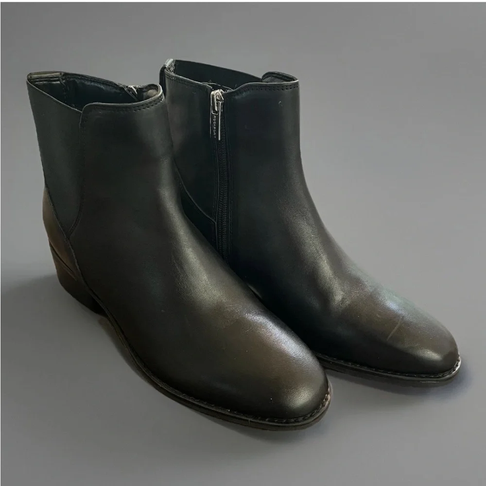 Rockport Piper Trutech Leather Women’s Black Booties - Size 8.5 - MSRP $179